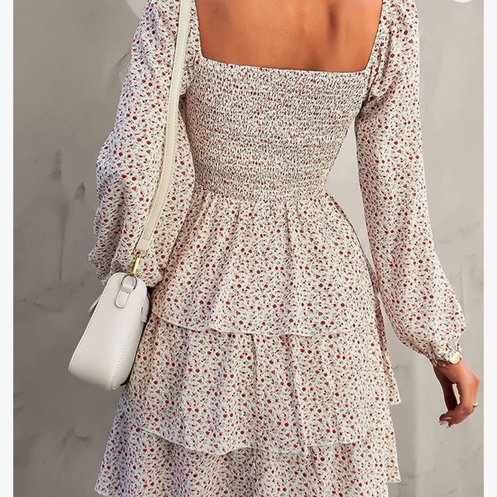 Women’s long sleeve floral dress